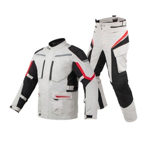 Set Giacca e Pantaloni da <span class=keywords><strong>Moto</strong></span> in Tessuto Oxford Impermeabile per Protezione e Sicurezza, Vendita Diretta dalla Fabbrica AXK, per Uso Esterno, Taglie S-5XL - Product Image 1