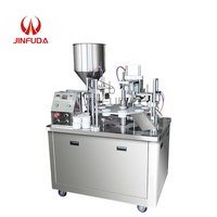 Machine de remplissage et de thermoscellage semi-automatique électrique pour tubes de confiture de fraises, sauce harissa, tubes en aluminium pliables, produits chimiques