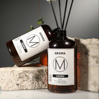 Diffuseur d'aromathérapie domestique alimenté par USB avec minuterie, pot en verre, parfum d'intérieur pour boutique, logo personnalisé