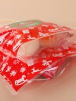 Nouveaux sacs transparents épais de qualité alimentaire pour Noël, parfaits pour les collations, les bonbons, les chocolats, la pâtisserie DIY et les figurines pour enfants.