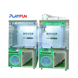Máquina de Juego de Grúa con Estrella Móvil de Diseño Nuevo de Playfun Factory, Juguete de Grúa con Garra de 30 cm, Máquina de Juego de Regalo de Fútbol para la Venta - Product Image 1
