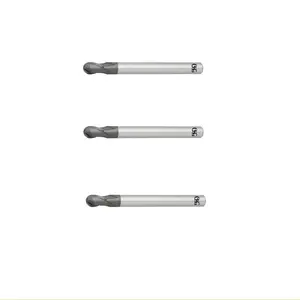 Herramientas de corte japonés OSG, molinos de extremo de bola de carburo, WXS-EBD WX, cortador de molino de extremo de 2 flautas superrecubiertas con respetuoso con el medio ambiente