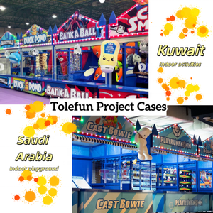 Tolefun – Nouveauté : Jeux de stand de fête foraine en bois et métal, personnalisables, pour événements intérieurs/extérieurs, parcs d'aventure et de défi - Product Image 3