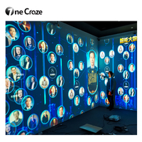 Projection immersive pour logiciel 3D + cartographie holographique LADAR avec mur photo interactif à écran tactile pour musée/éducation