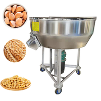 Nouveau mélangeur automatique industriel de poudre de particules pour l'alimentation animale, végétale et agricole, en acier inoxydable à bouche plate