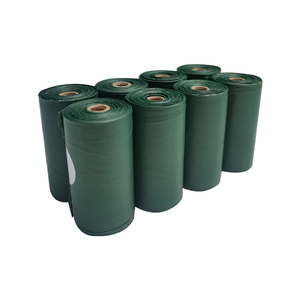 Custom Eco Friendly <b>Compostable</b> Biodegradable Pet Dog Waste Poop <b>Bags</b> on Roll - Product Image 3