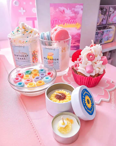 Bougies parfumées créatives en forme de crème glacée, aromathérapie naturelle, bougies décoratives pour fêtes, diffuseur de bougies parfumées pour Noël et les fêtes. - Product Image 3