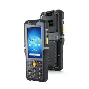 Pda Scanner HUGEROCK R50 Long Range 134k Animal Module Rfid Card Reader Usb Android Rugged Pda Barcode Scanner Wireless Handheld