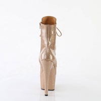 Chaussures à plateforme pour femmes, argentées, printemps, été, automne, à lacets, à fermeture éclair, talons très hauts, stilettos, chaussures de pole dance