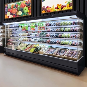 Vitrina Refrigerada Personalizada, Gabinete para Conservación de Frutas Frescas, Enfriador de Leche de Baja Temperatura para Supermercados Comerciales, Tiendas de Frutas - Product Image 2
