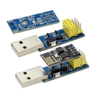 Adaptateur programmeur ESP-01s ESP01 UART ESP-01 téléchargeur CH340C USB vers ESP8266 débogueur Module de carte de développement Wifi sans fil
