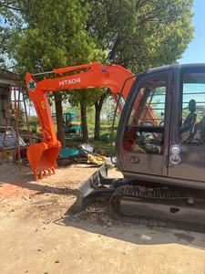 Excavatrice Hitachi ZX60 d'occasion du Japon, 6 tonnes, modèle 2022, moteur de haute qualité, équipement de construction à vendre - Product Image 5