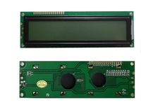 Module d'affichage LCD à caractères avec rétroéclairage LED jaune-vert 5V STN 146*43mm 20x2 Winstar WH2002M avec carte PCB