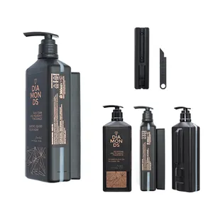 Nouveau design Gel douche shampoing pompe mural autoportant pour distributeur de savon liquide d'hôtel