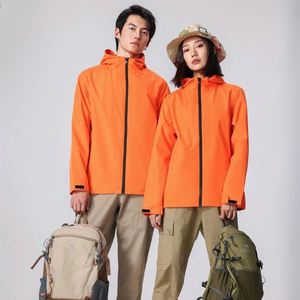 Custom Logo Outdoor Windbreaker Jacket for Men <b>Women</b> Children with Embroidery and Print Work Clothes - Product Image 1