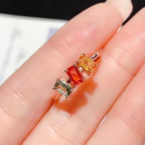 Anello in Argento 925 con Tanzanite e Opale, Gioiello Raffinato per Uso Quotidiano - Product Image 6