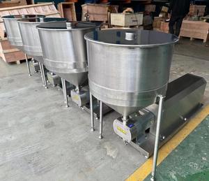 High Viscosity Tomato Sauce Transfer Gear <b>Pump</b> Stainless Steel 304 316L Food Grade Sanitary Rotor Lobe Sanitary Rotary Lobe <b>Pump</b> - Product Image 6