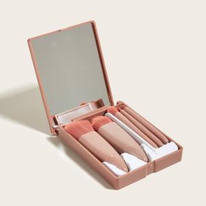 5-pack mini <b>makeup</b> brush set full set of <b>makeup</b> brushes wholesale brushes with mirror - Product Image 4