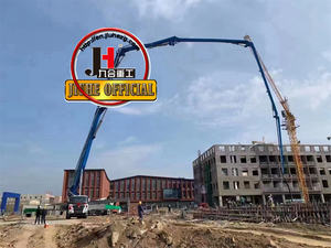 Cina 17m 30m 38m 48m 52m 58m 62m 70m pompa beton truk dan truk dipasang beton Boom mesin pompa harga yang baik untuk dijual - Product Image 5