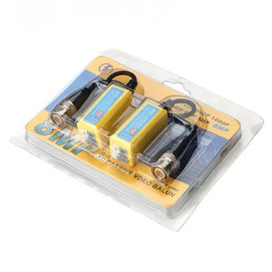 CCTV BNC a <span class=keywords><strong>UTP</strong></span> Convertidor 720P 1080P <span class=keywords><strong>HD</strong></span> pasivo <span class=keywords><strong>Video</strong></span> <span class=keywords><strong>Balun</strong></span> - Product Image 1