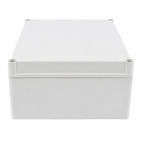Boîtier de jonction étanche IP65 327x245x120mm avec brides de montage en plastique ABS vierge