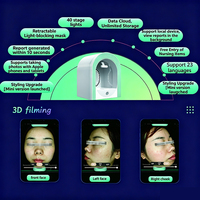 Portable AI Skin Detection Instrument Retractable Light-Blocking Pixel-Level Skin Contrast Analysis Bluetooth/WiFi Enabled