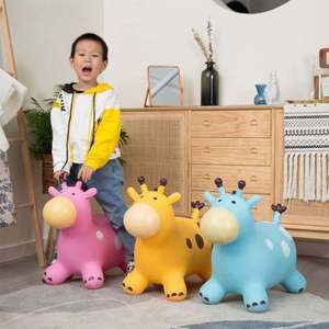 2023 Sûr et Pas Cher Gonflable Pvc Jouet Saut Animaux Ride on Toy Animaux Animal Bounce Hoppers VOTRE LOGO - Product Image 2