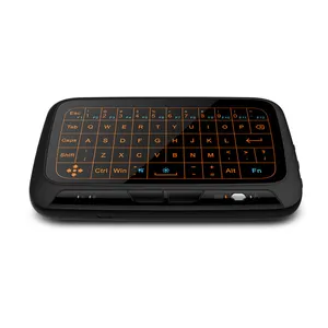 Mini teclado sem fio portátil com touchpad, teclado de mão para ipad, laptop, notebook