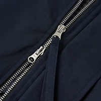 Blouson Bomber Décontracté Ample à Col Montant Minimaliste pour Femme, Ourlet Élastique, Personnalisable OEM ODM, Vente en Gros