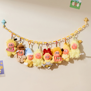 Support mural OEM en forme de champignon adorable avec chaîne réglable pour l'affichage et le rangement des jouets en peluche à la maison - Product Image 4