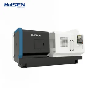 Haisen Ck Serie Cnc Horizontale Spantang Draaibank Machine Met Hoge Precisie Voor Messing