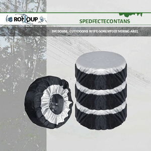 Housse de protection imperméable en polyester LCRTDS pour pneu de <span class=keywords><strong>voiture</strong></span>, 1 pièce, sac de <span class=keywords><strong>rangement</strong></span> pour <span class=keywords><strong>roue</strong></span> de secours, accessoires - Product Image 3