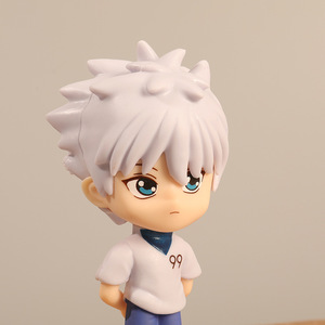 6 styles de figurines d'anime Hunter X Hunter : Gon, Killua, <span class=keywords><strong>Leorio</strong></span>, Kurapika, Hisoka, Chrollo, ornements de poupées - Product Image 3