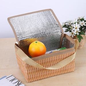 กระเป๋าใส่อาหารกลา<span class=keywords><strong>ง</strong></span>วันแบบพกพา, กระเป๋าเก็บความร้อนดีไซน์ใหม่กระเป๋าใส่อาหารกลางวันถุงใส่อาหารปิกนิก - Product Image 3