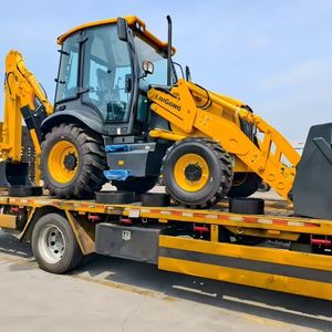 Chargeuse-pelleteuse Liugong 766A avec moteur Cummins, fabrication chinoise, excavatrice avant, chargeuse arrière, rétro-excavatrice - Product Image 3