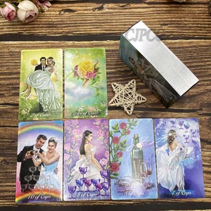 Baraja <span class=keywords><strong>de</strong></span> Tarot con Acabado Brillante UV, Cartas <span class=keywords><strong>de</strong></span> Afirmación, Baraja <span class=keywords><strong>de</strong></span> Oráculos con Guía y Caja - Product Image 1