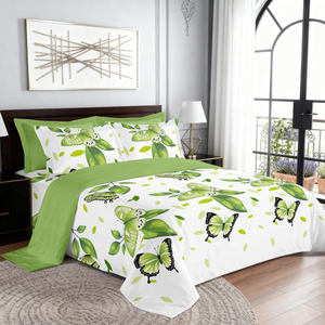 Draps et taies d'oreiller les plus vendus du Québec, de la Floride, d'Haïti et de France - Ensemble de 6 draps plats et draps-housses de haute qualité - Product Image 2
