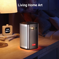 Projecteur BYINTEK P70 Book 1 Mini DLP Android Smart Wifi 3D Portable Extérieur 4K Mini de Poche pour la Maison, le Cinéma et l'Enseignement