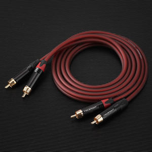 Cable de Audio RCA Dual de 2 a 2, Macho a Macho, para TV, Altavoz, Amplificador, Subwoofer, Conexión de Video, Marca Focanden - Product Image 2