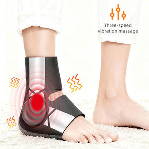 جهاز تدليك الكاحل اللاسلكي الكهربائي الأكثر مبيعًا على أمازون مع 5 درجات حرارة و3 مستويات اهتزاز، جهاز تدليك وتدفئة للكاحل لتخفيف آلام المفاصل والتورم - Product Image 2