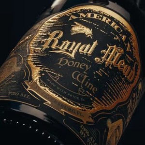 Tùy Chỉnh UV Thủ Công Rượu Vang Riêng Nhãn Hiệu Riêng Logo Không Thấm Nước Dính Dập Nổi Lá Vàng Kết Cấu Vinyl Đồ Uống Rượu Sâm Banh - Product Image 2