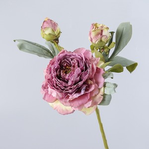 ดอกโบตั๋นประดิษฐ์3หัวดอกโบตั๋นประดิษฐ์ - Product Image 3