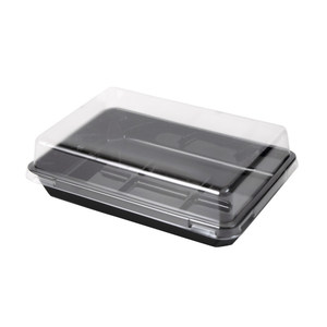Boîte d'emballage alimentaire transparente pour pâtisseries au jaune d'œuf, lot de 6 pièces, pour gâteaux de lune à peau de neige/glace, petits gâteaux au porc et pâtisseries feuilletées - Product Image 4
