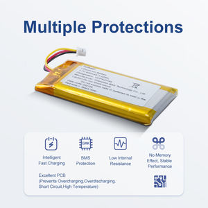 Disesuaikan 502648P <span class=keywords><strong>3.7V</strong></span> <span class=keywords><strong>600mAh</strong></span> 2.22Wh baterai polimer Lithium untuk produk elektronik - Product Image 4