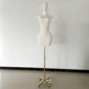 Maniquí de Ropa Personalizado, Maniquí Femenino de Medio Cuerpo con Caderas Anchas, Busto Grande, Color Marrón, Curvas, Talla Grande, para Exhibición de Ropa - Product Image 2