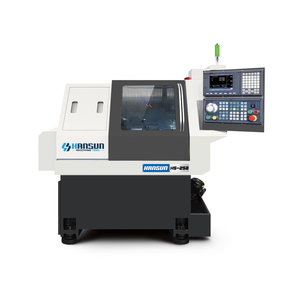 Multifunctional High Accuracy Good Quality <b>Mini</b> Gang Type Flat Bed CNC <b>Lathe</b> Machine HS-25A - Product Image 2