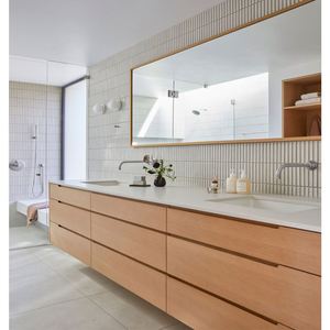 ตู้ห้องน้ำติดผนังและพื้นแบบโมเดิร์นดีไซน์อเมริกันของจีน - Product Image 5