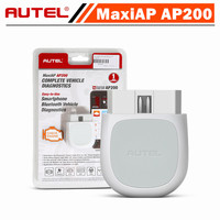 Outil de diagnostic complet MaxiAP AP200 avec service AutoVIN pour les bricoleurs amateurs, compatible avec les voitures, OLIVER Blanc & Gris