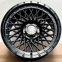 Jantes en alliage d'aluminium MOJIO tout-terrain 17 pouces 6061 forgées 4x4 SUV camionnette légères grandes jantes robustes personnalisées pour voitures