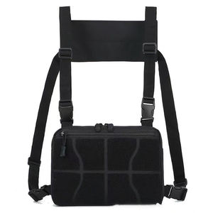 Verstelbare Tactische Borst <span class=keywords><strong>Rig</strong></span> Schoudertas Voor Heren Heuptassen Borst Recon Tas Gereedschapstas Outdoor Jacht Camping Reizen - Product Image 4